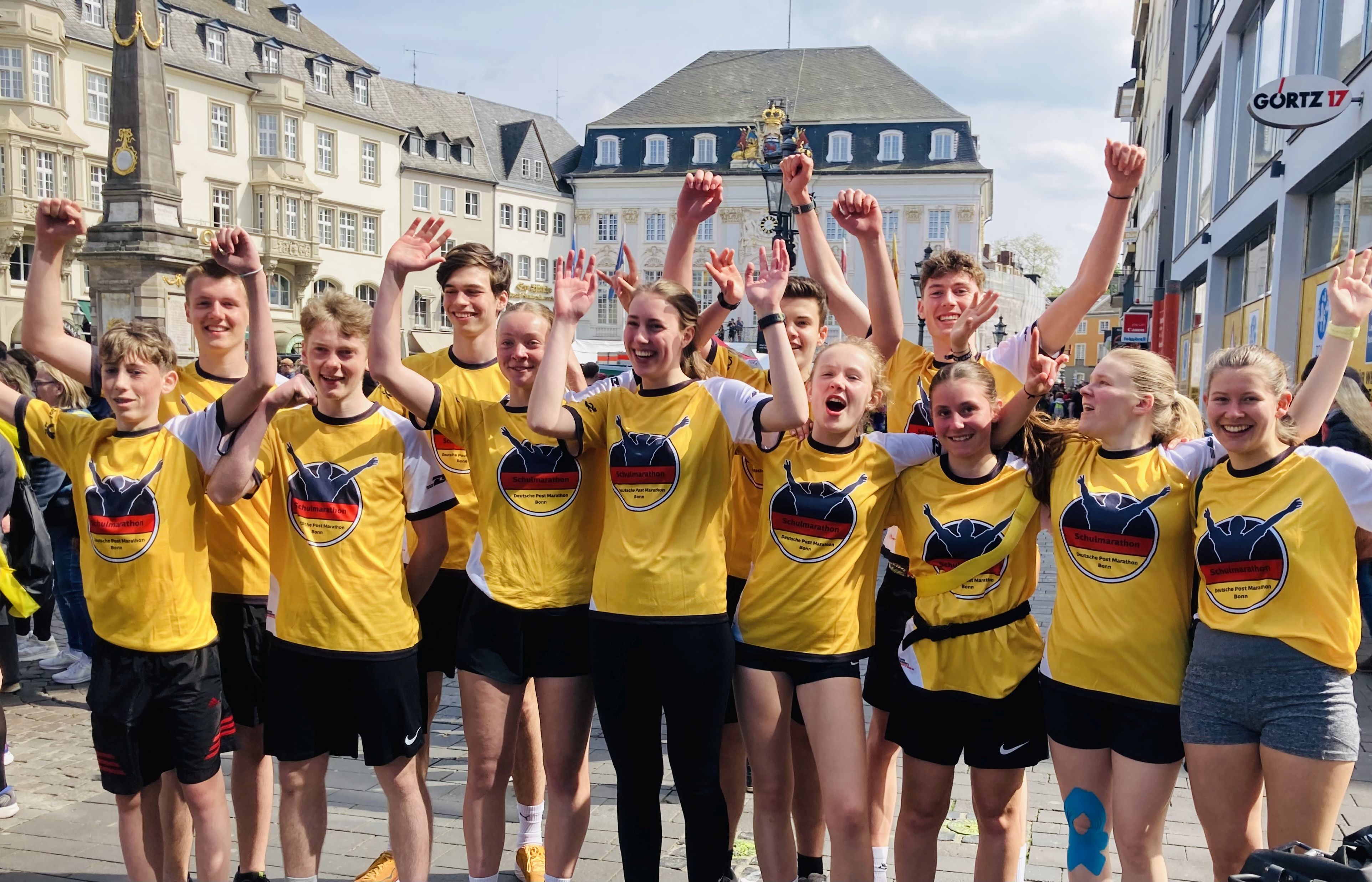 Ein voller Erfolg beim Marathon in Bonn